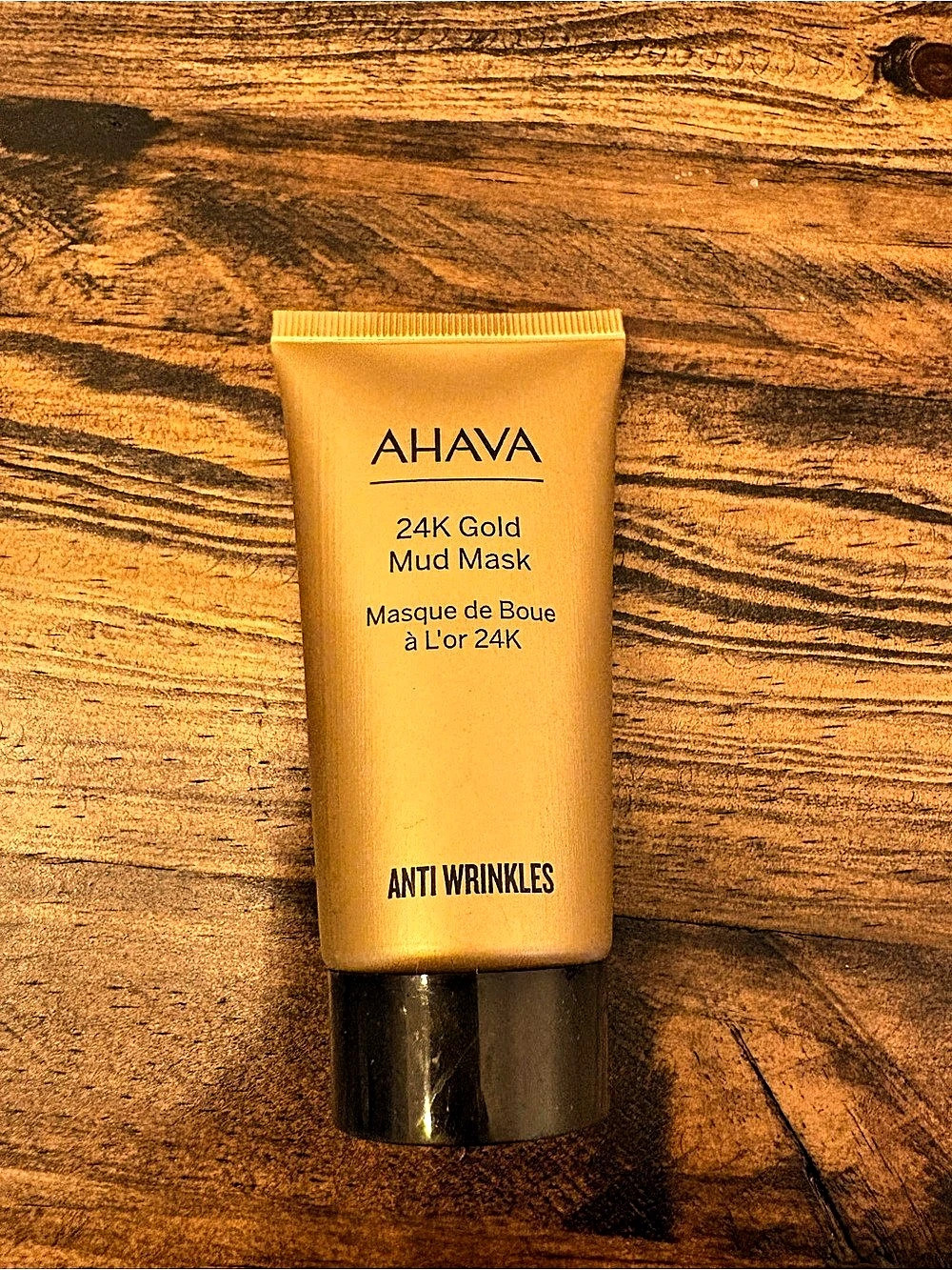 AHAVA 24K Gold Mud Mask Facial Treatment Gold